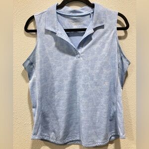 Tommy Bahama Light Blue Floral Tank Top